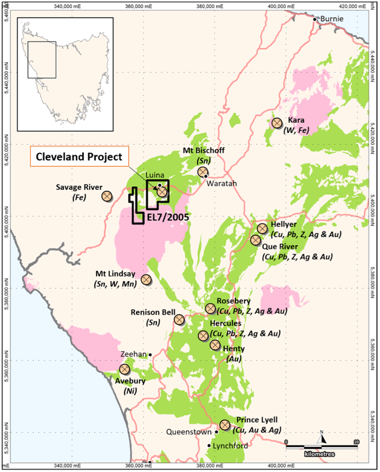 Elementos site location detailed map